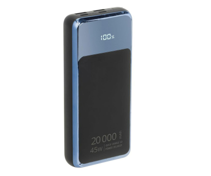Powerbank RIVACASE Powerbank VA1075 20000 mAh 45W czarny